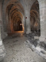 Chillon Castle dungeon